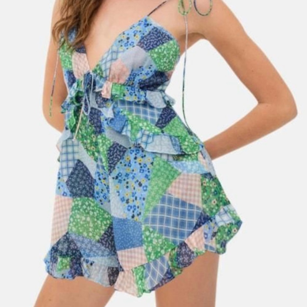 For Love and Lemons Juniper Romper NWT